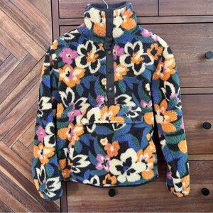 Billabong funnel neck fleece quarter zip